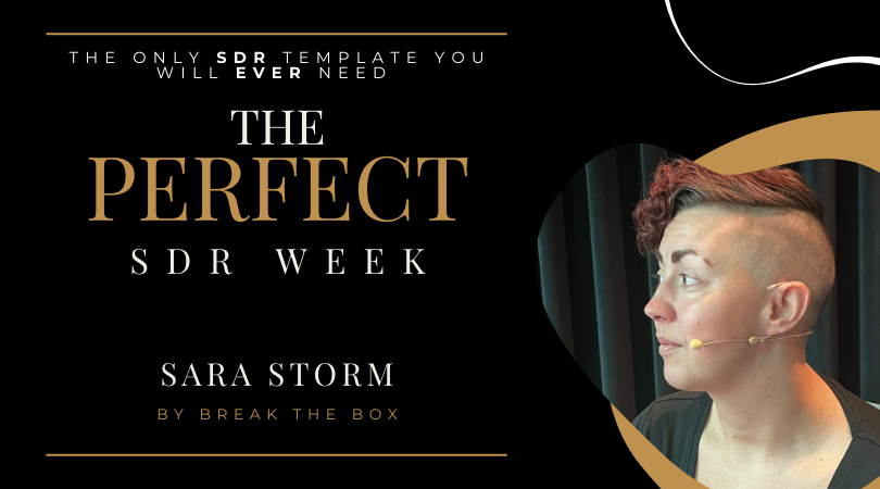 The Perfect SDR week - time management